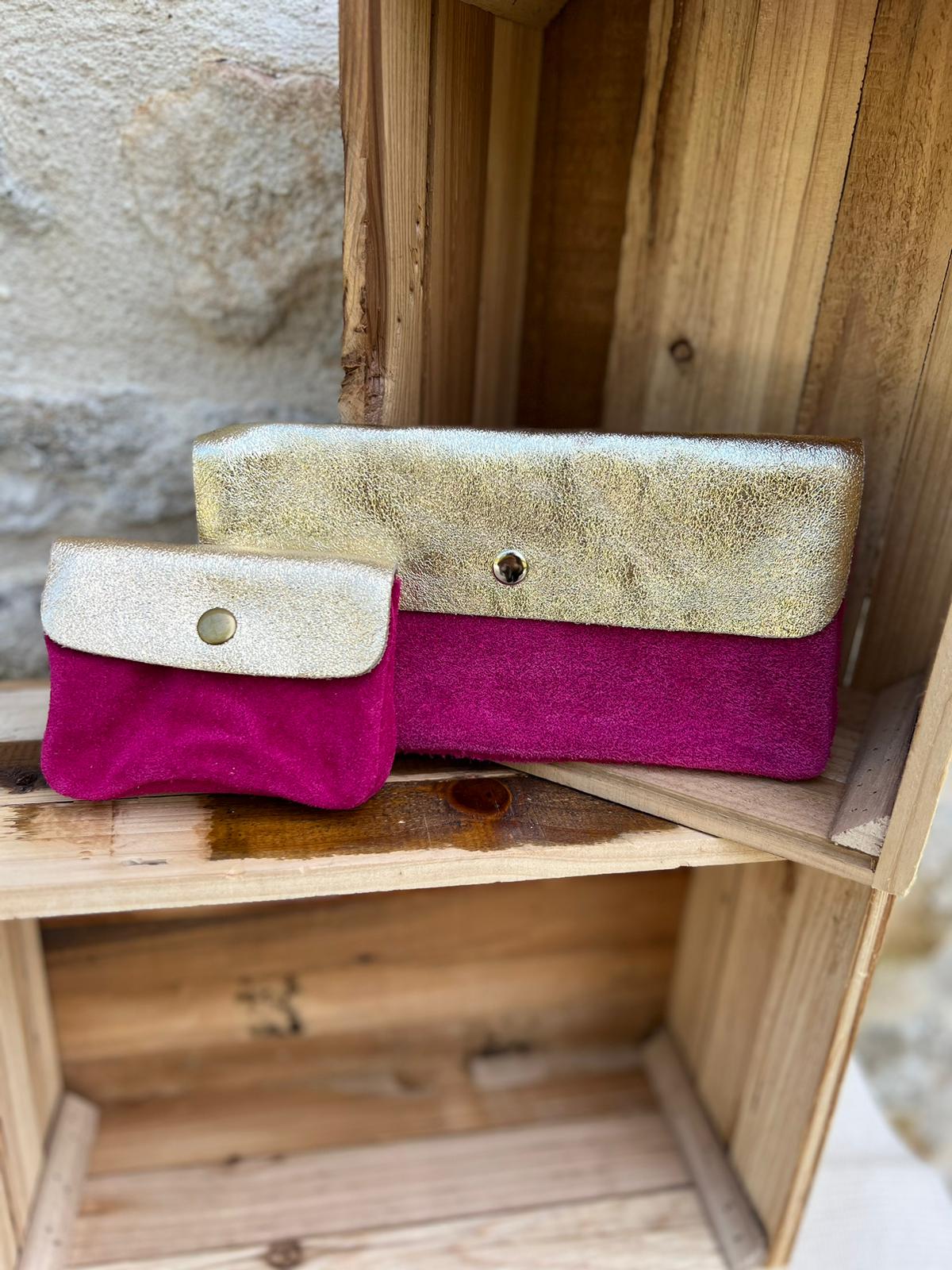 Porte-monnaie CÉLIA rose