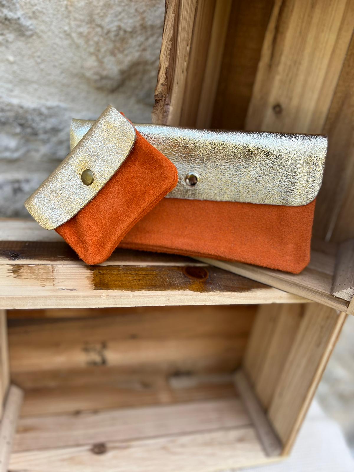 Portefeuille LYLYA orange