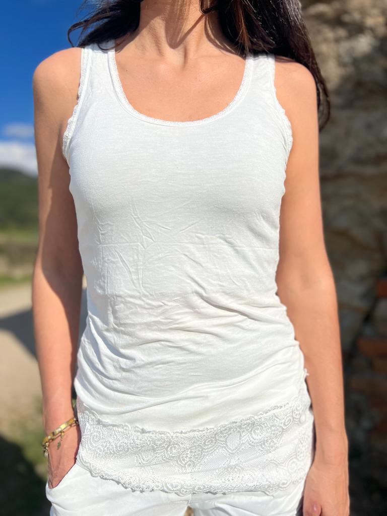 Débardeur KELYA blanc