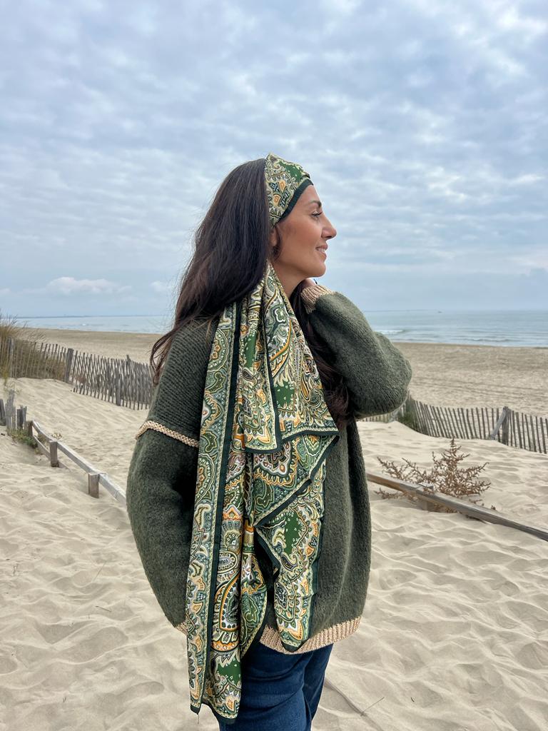 Foulard KESSY vert
