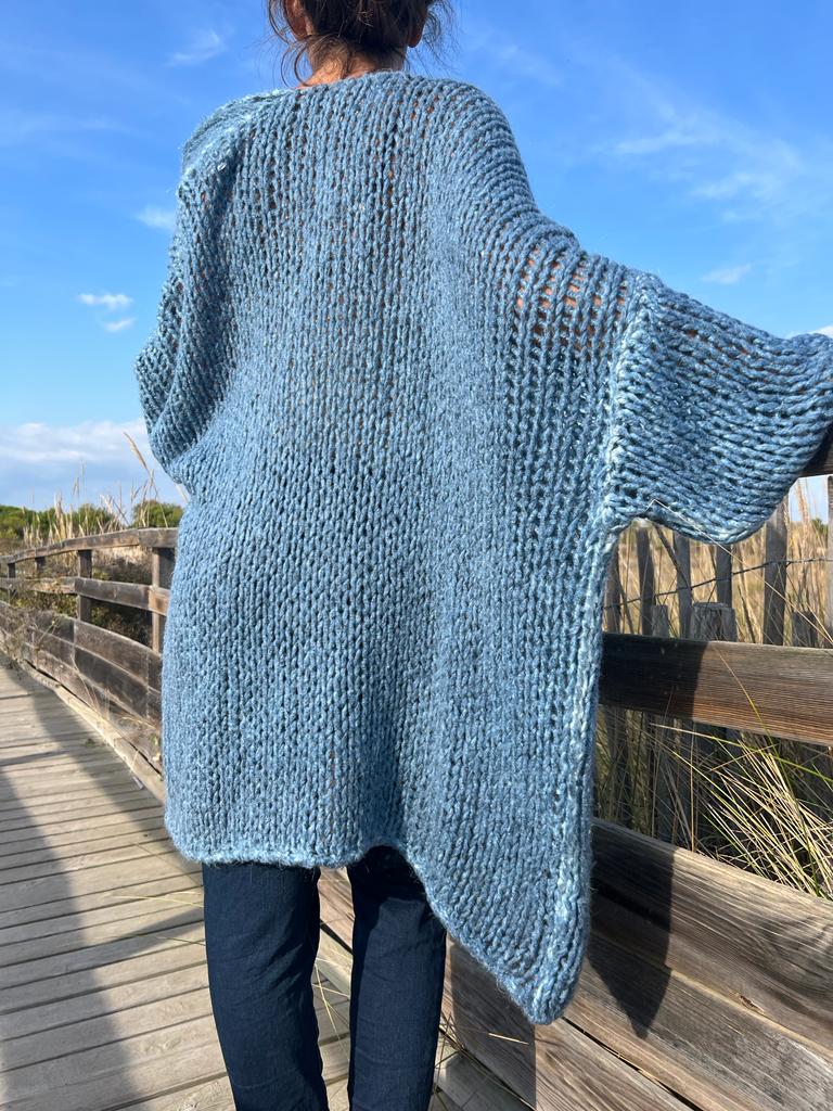 Gilet KATYA bleu