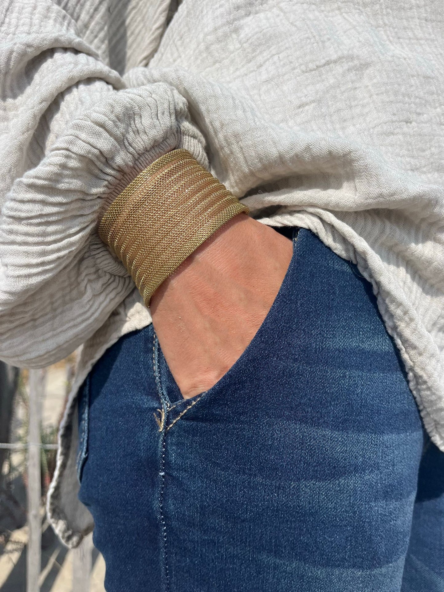 Bracelet manchette SANAA