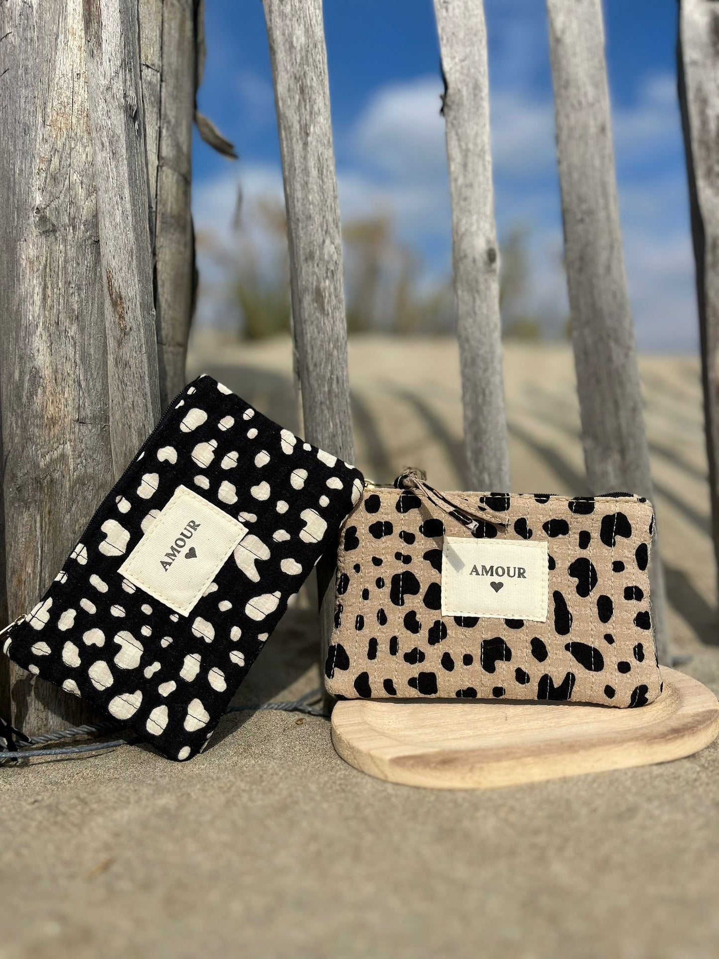 Pochette AMOUR noire