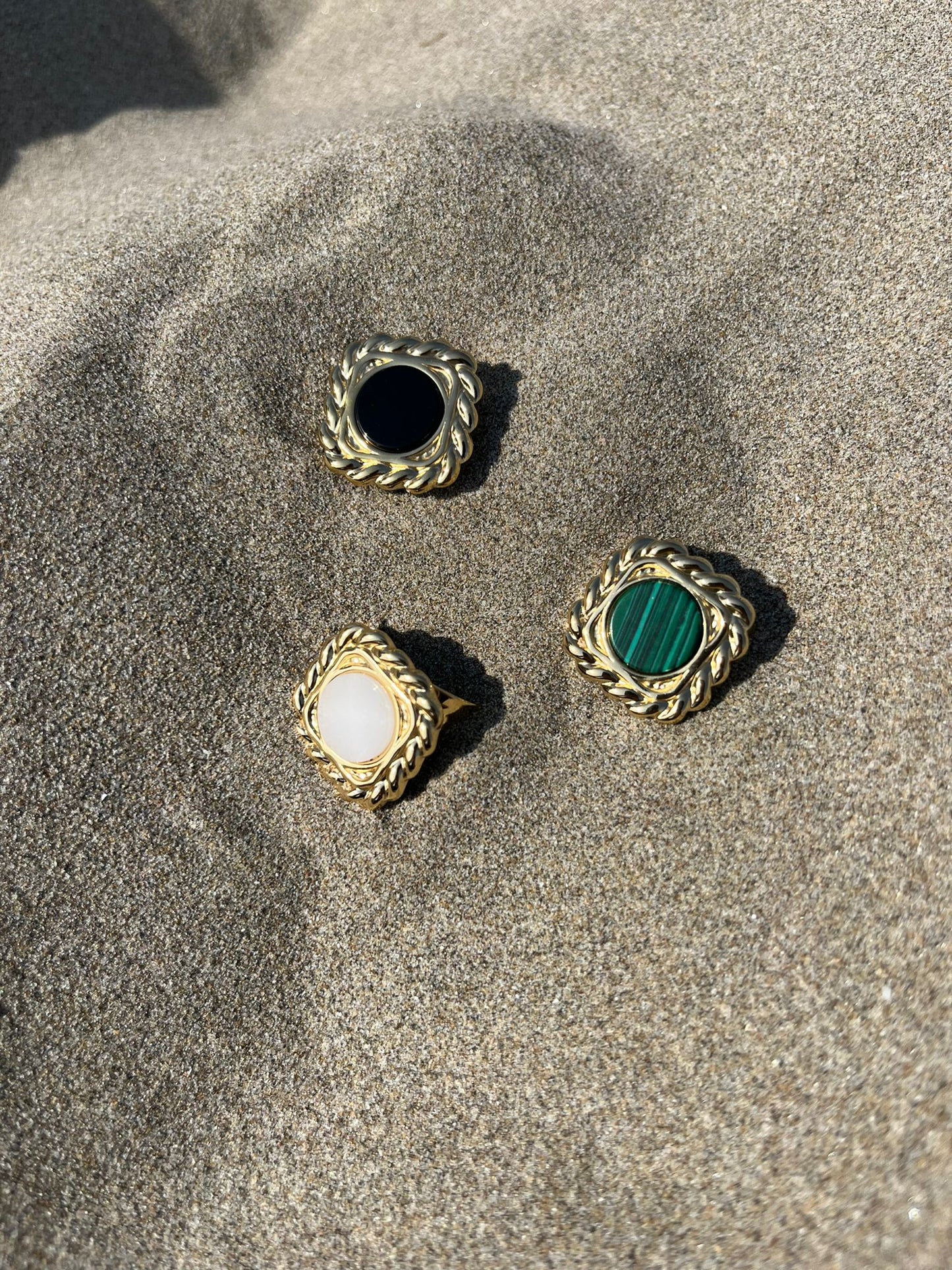 Bague MIRA verte