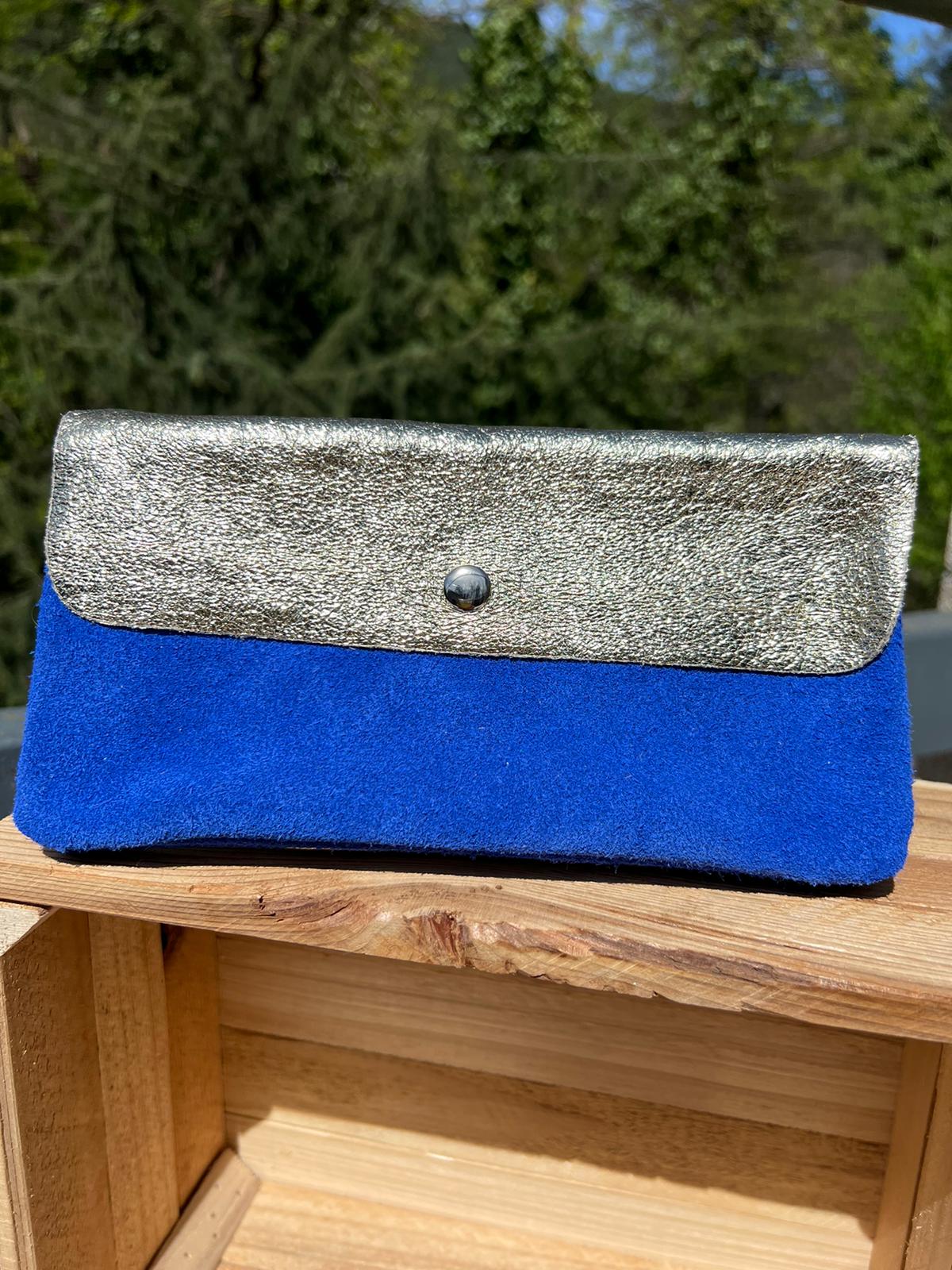 Portefeuille LYLYA bleu