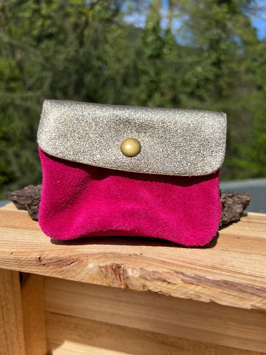 Porte-monnaie CÉLIA rose