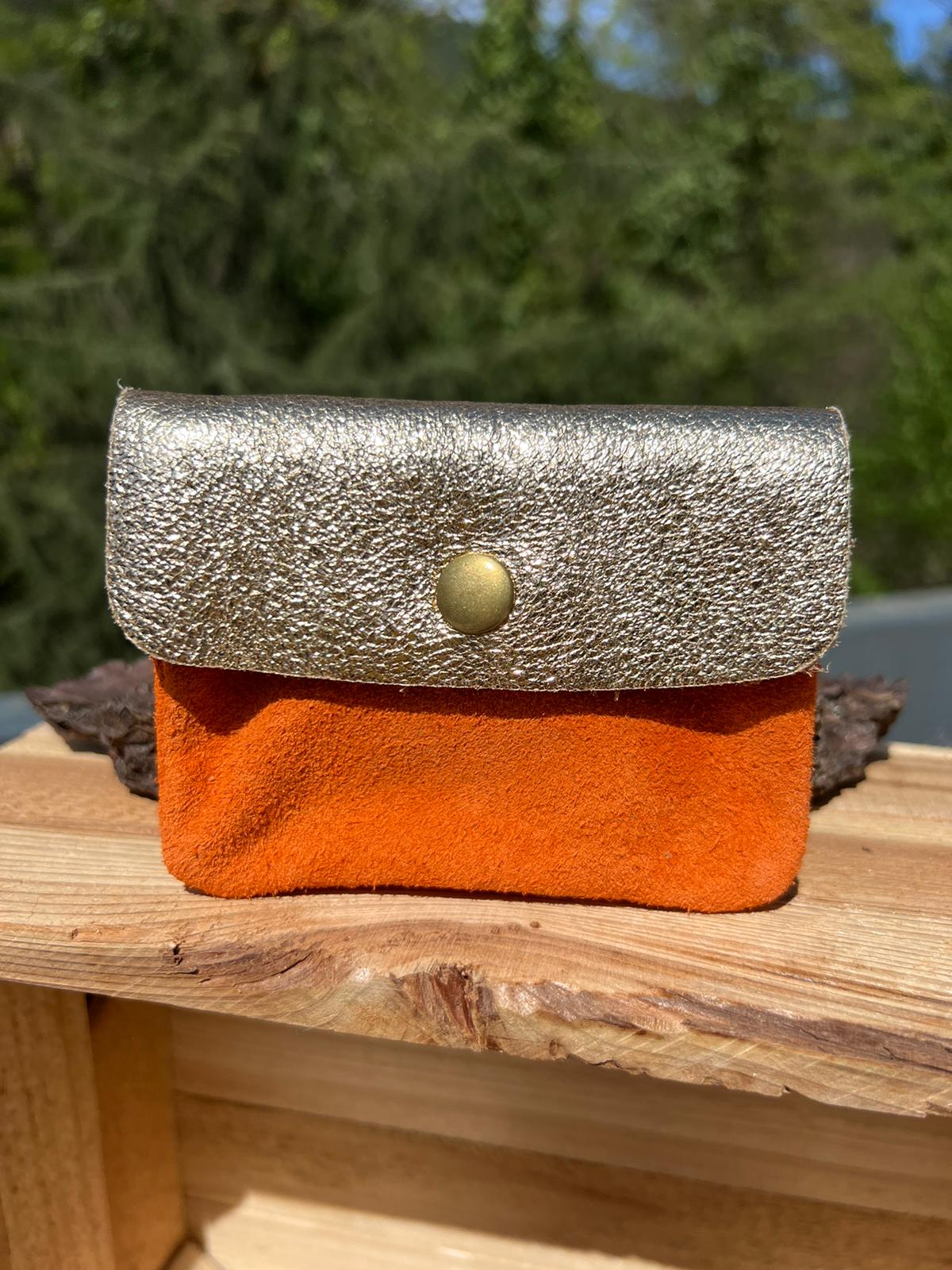 Porte-monnaie CÉLIA orange