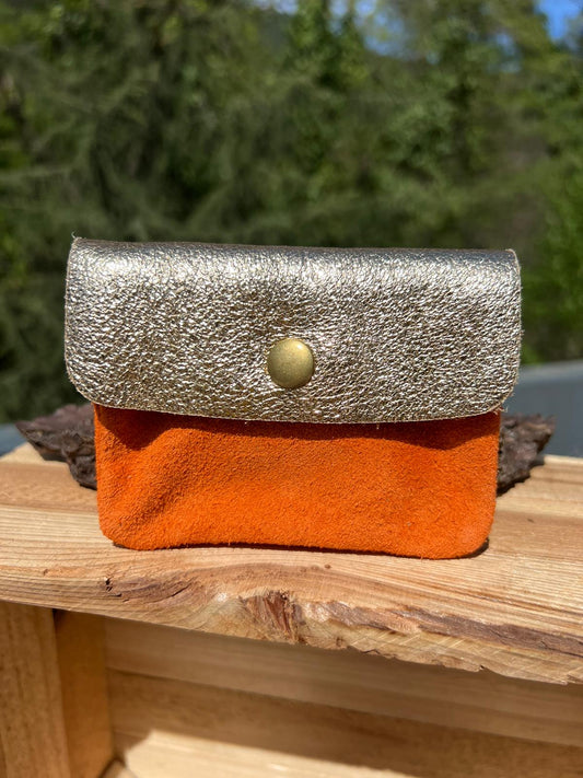 Porte-monnaie CÉLIA orange