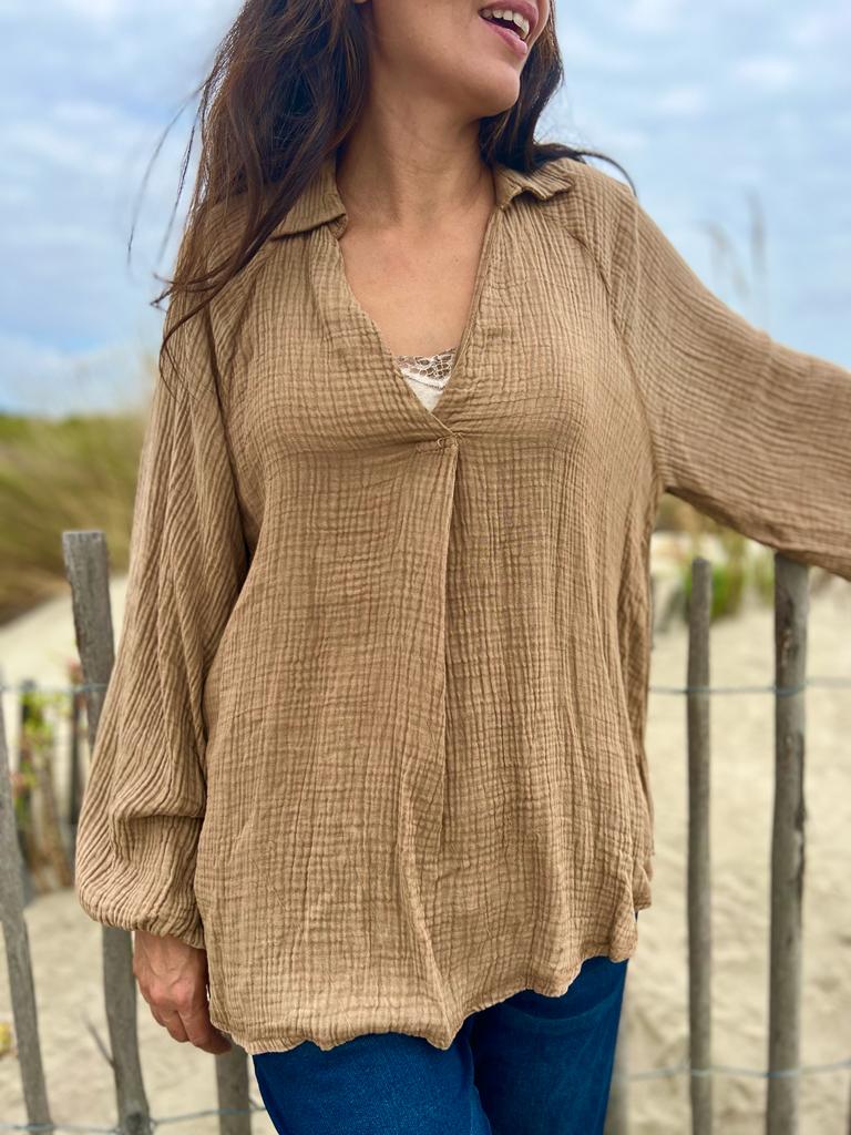 Blouse SALYA camel