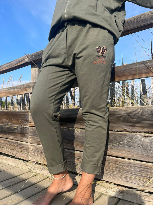 Pantalon MINA jogging kaki