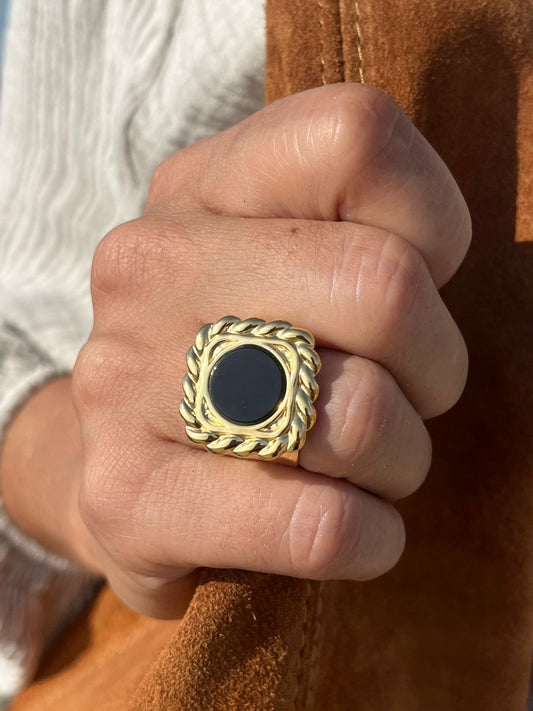 Bague MIRA noire