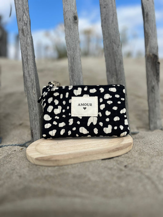 Pochette AMOUR noire